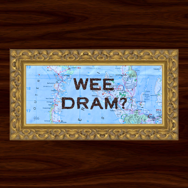 'Wee Dram?' Scotland Map