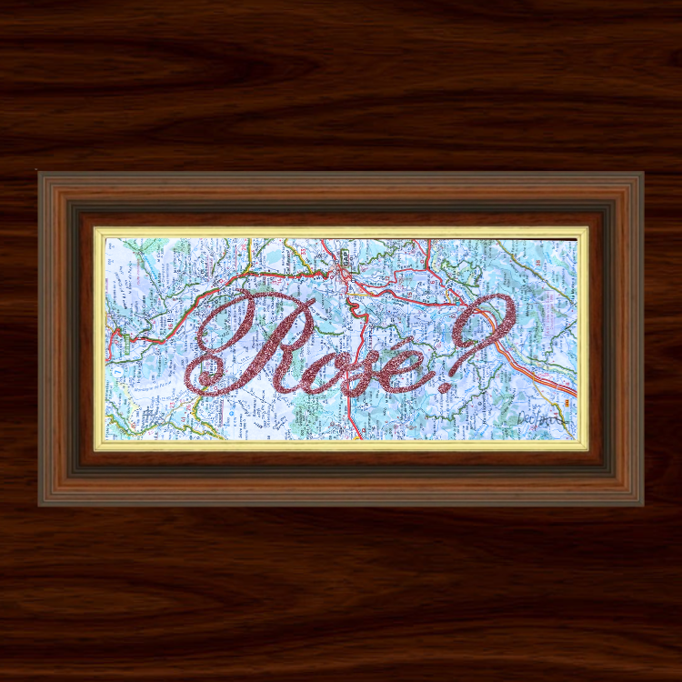 'Rosé?' Provence, France Map