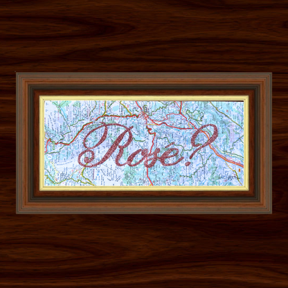 'Rosé?' Provence, France Map