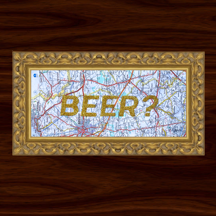 'BEER?' Provence, Belgium Map