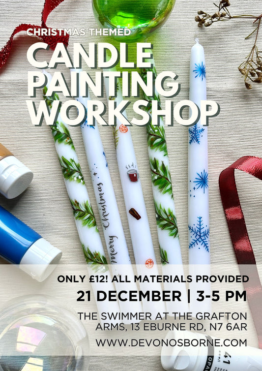 Christmas Candle Painting Workshop