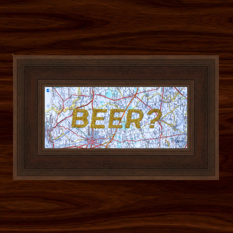 'BEER?' Provence, Belgium Map