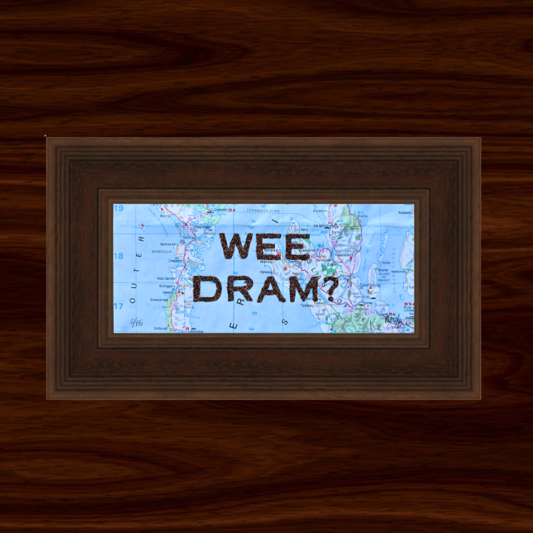 'Wee Dram?' Scotland Map