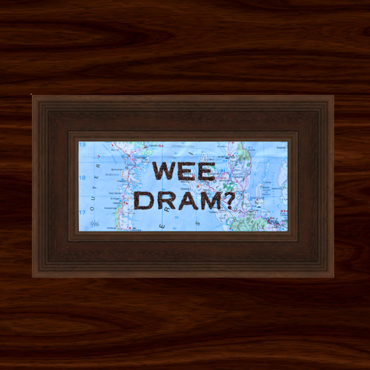 'Wee Dram?' Scotland Map