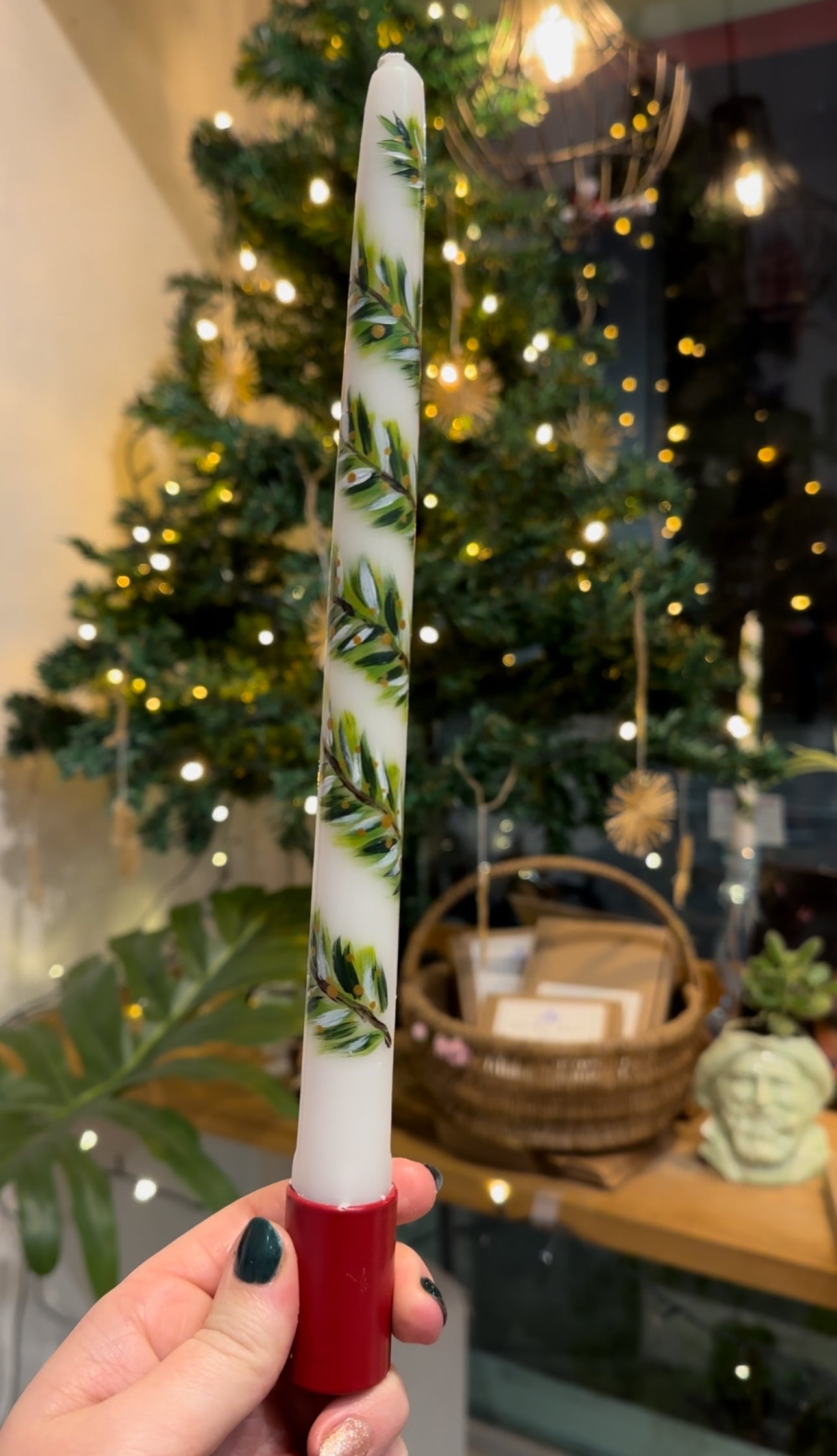 Friday Kimpton Christmas Candle Painting Workshop