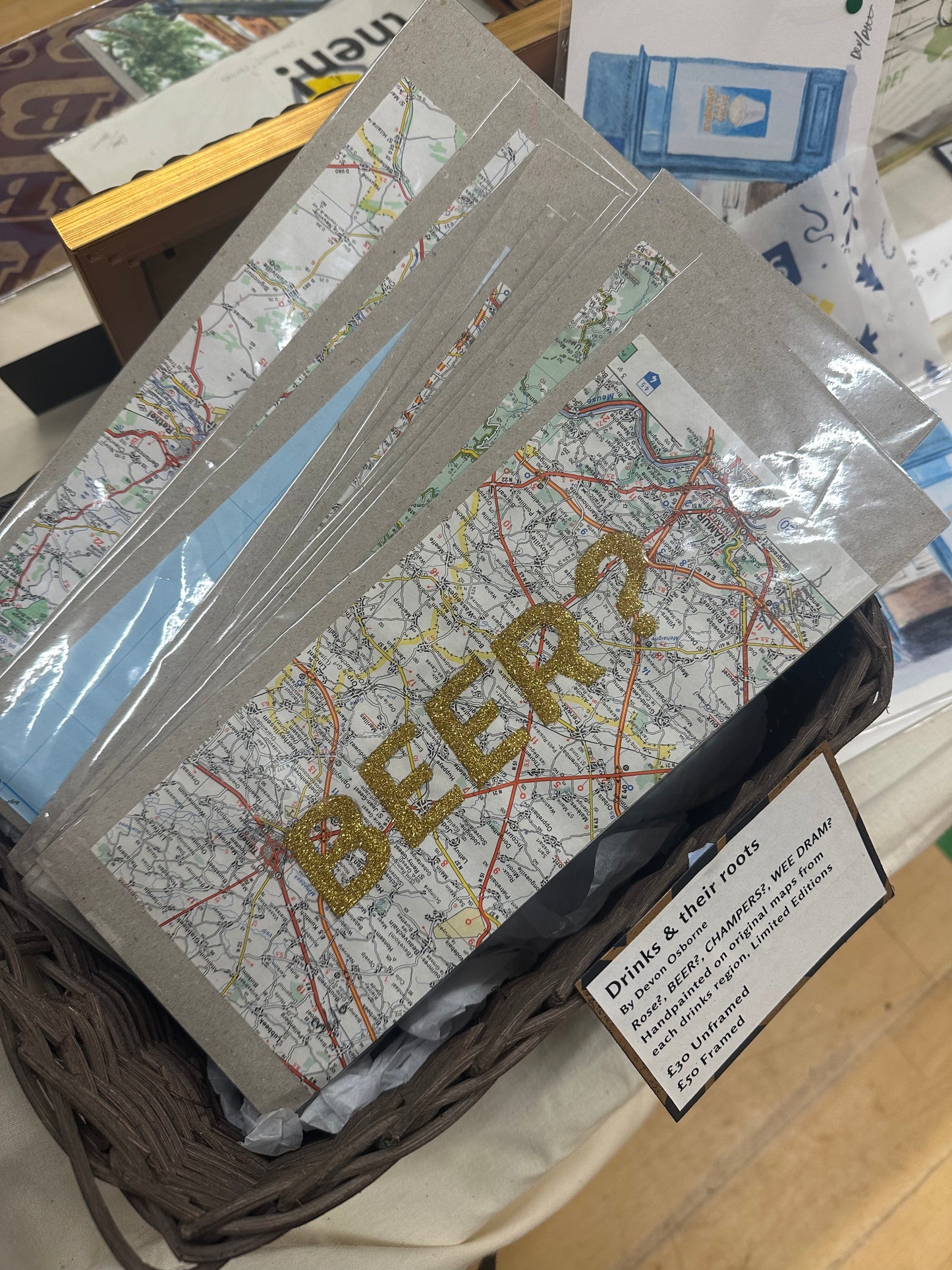 'BEER?' Provence, Belgium Map