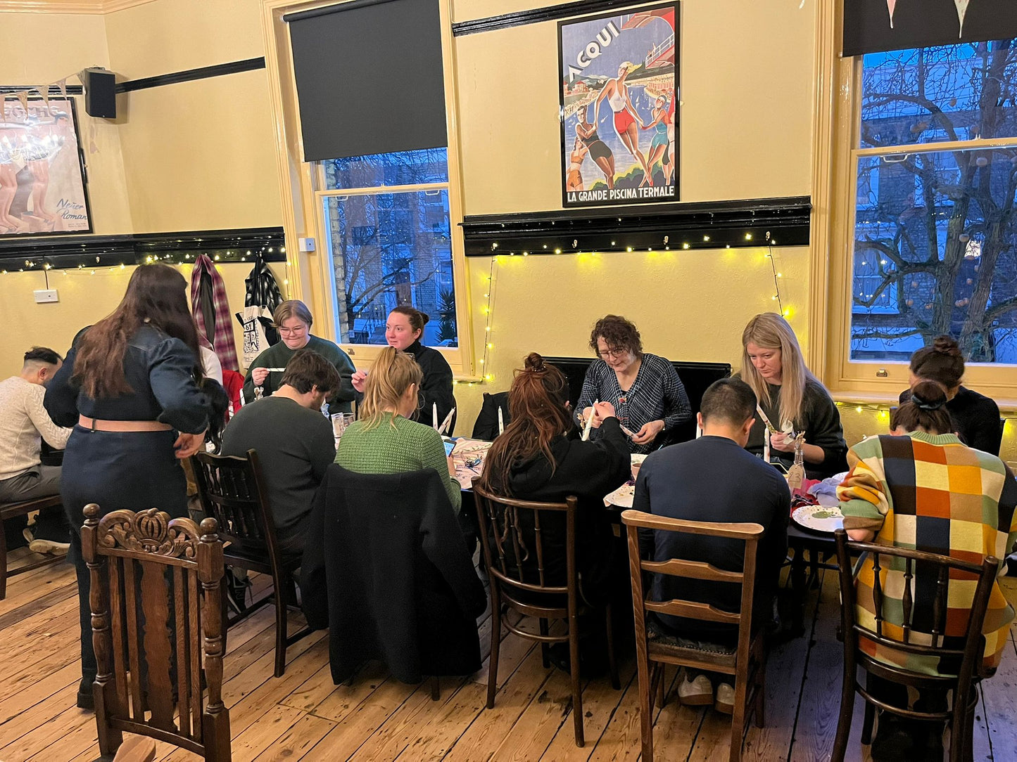 Friday Kimpton Christmas Candle Painting Workshop